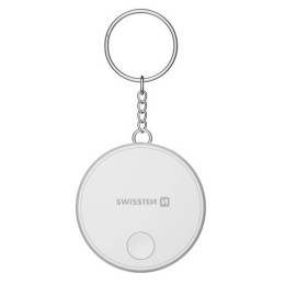 Локатор Swissten FindTag GPS Locator (with Apple Find My function) бял
