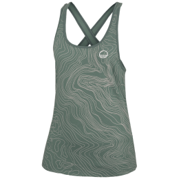 Дамска тениска без ръкав Wild Country Flow Woman Tank зелен marsh