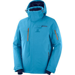 Мъжко яке Salomon Brilliant Jkt M светло син FjordBlue