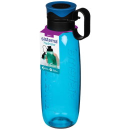 Бутилка Sistema Hydrate Tritan Traverse Flip Top 650 ml син