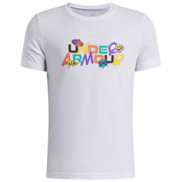 Детска функционална тениска Under Armour UA B Patch Pack Wm SS White бял / черен White / / Black