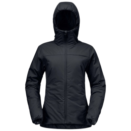 Дамско зимно яке Norrona femund thermo60 Zip Hood черен Caviar Black