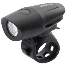 Предна светлина Just One Wista USB черен