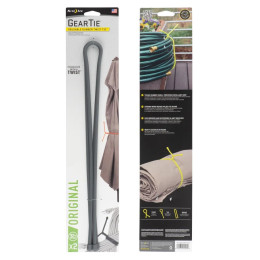Тел Nite Ize Gear Tie 32" сив Šedivá