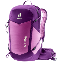 Дамска туристическа раница Deuter Speed Lite Pro 23 SL розов/лилав lotus-mystic