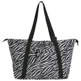 Плажна чанта Regatta Boulder Tote черен/бял Black White Zebra