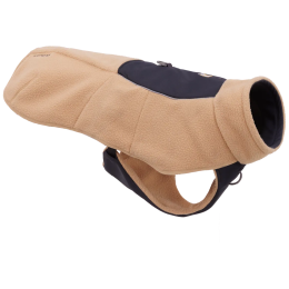Облекло за куче Ruffwear Timberline Fuse™ Fleece Vest бежов Driftwood