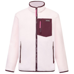 Детски функционален суитшърт Regatta Junior Frankie Warm Fleece Pink Haze/Fig светло розов Pink Haze/Fig