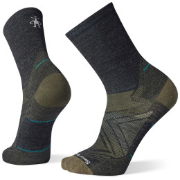 Чорапи Smartwool Run Zero Cushion Mid Crew сив
