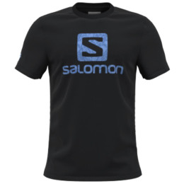 Мъжка тениска Salomon Outlife Logo Ss Tee M черен Black