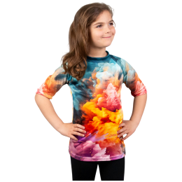 Детска функционална тениска Drexiss All Explosion Pastel Coolmax