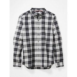 Мъжка риза Marmot Harkins Lt Wt Flannel LS черен Black