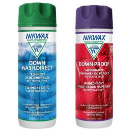 Импрегниране Nikwax Down wash direct + Down Proof 2x 300ml
