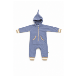 Детски гащеризон DucKsday Polar Fleece Twin/Blue син Blue/Sand