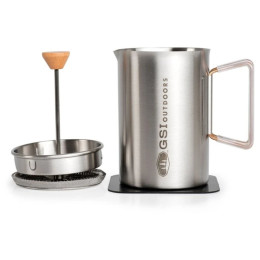 Преса GSI Outdoors Glacier Stovetop JavaPress сребърен silver