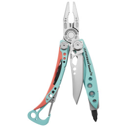 Мултуфункционален инструмент Leatherman Skeletool CX тюркоазен Paradise