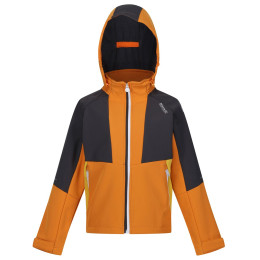 Детско яке Regatta Haydenbury оранжев Orange Pepper/Seal Grey