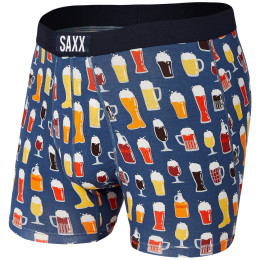 Боксерки Saxx Vibe Boxer Brief сив/оранжев DkDenimPitcherPerfect