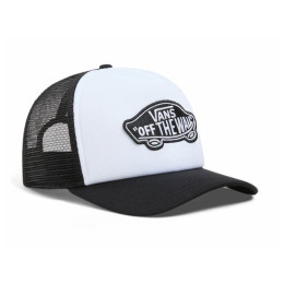 Шапка с козирка Vans Classic Patch Curved Bill Trucker черен/бял Black/White