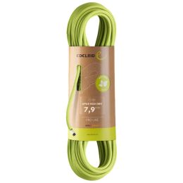 Въже Edelrid Apus Eco Dry 7,9mm 50m светло зелен 138 oasis