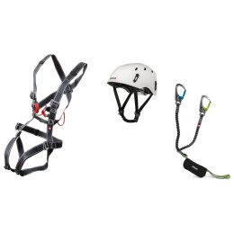Комплект за виа ферата Ocún Via Ferrata Bodyquard Pail set черен