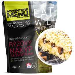 Готова храна Adventure Menu Оризов пудинг със сини сливи 250 г