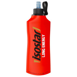 Сгъваема бутилка Isostar Soft Flask Long Energy 500 ml червен red