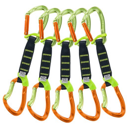 Примки с карабинери Climbing Technology Nimble Evo Pro Set Ny зелен/оранжев