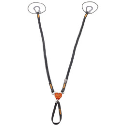 Примка Camp X-Gyro Leash - 85/129 Cm черен/оранжев
