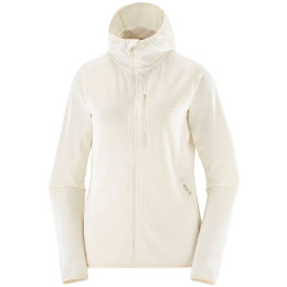 Дамски суитшърт Salomon Essential Lightwarm HD W бял Whisper White