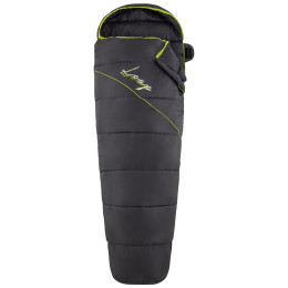 Дамски спален чувал Loap Laghau черен/зелен