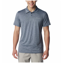 Мъжка тениска Columbia Columbia Hike™ Polo син/сив Collegiate Navy Heather