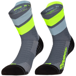 Чорапи Dynafit Ultra Mid Sk сив/жълт cinder ULTRA YELLOW/5A30