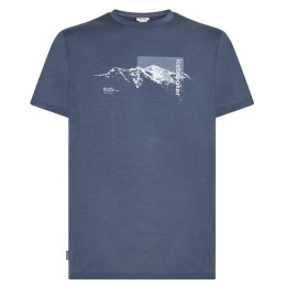 Функционална мъжка тениска Icebreaker Men M 150 Tech Lite SS Tee Pure Altitude сив/син Dawn