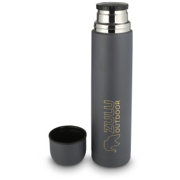 Термос Zulu Vacuum Flask 1L сив/жълт grey/yellow