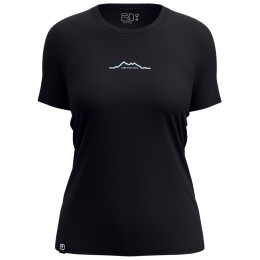 Дамска тениска Ortovox 150 Cool Mountain T-Shirt черен Black Raven