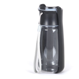 Бутилка за куче Mountain Paws Folding Dog Water Bottle черен Black