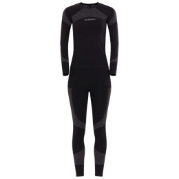 Дамско термо бельо Fundango Seamless Baselayer Set черен black