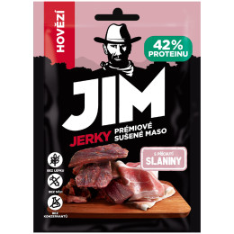 Сушено месо Jim Jerky Jerky Говежди бекон 23 г