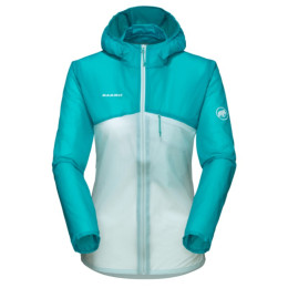 Дамско яко Mammut Convey WB Hooded Jacket Women светло син DarkCeramicDarkFrosty