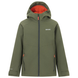 Детско зимно яке Regatta Hillain Warm Lined Dark Khaki каки DrkKhaTea