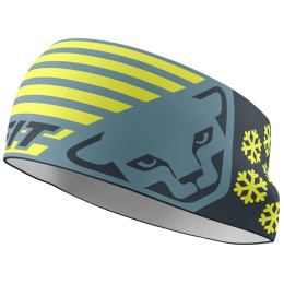 Лента за глава Dynafit Graphic Performance Headband син/жълт 3161 - smoke blue/0720 FLAG