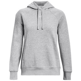 Дамски суитшърт Under Armour Rival Fleece Hoodie сив Mod Gray Light Heather / / White