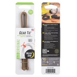 Тел Nite Ize Gear Tie 12" бежов Béžová