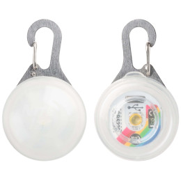 Светлина за куче Nite Ize Spotlit Rechargeable Collar Light - Disc-O Tech бял Disc-O Tech