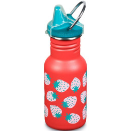 Детска бутилка Klean Kanteen Classic Sippy 355 ml червен