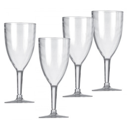 Чаши за вино Vango Wine Glasses Clear Set x4
