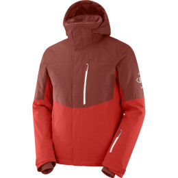 Мъжко яке Salomon Speed Jacket M червен GojiBerry/MadderBrown/White
