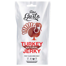 Сушено месо Fine Gusto Krůtí Jerky Natural 100g