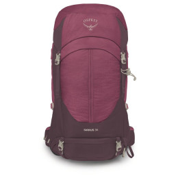 Дамска туристическа раница Osprey Sirrus 36 лилав elderberry purple/chiru tan